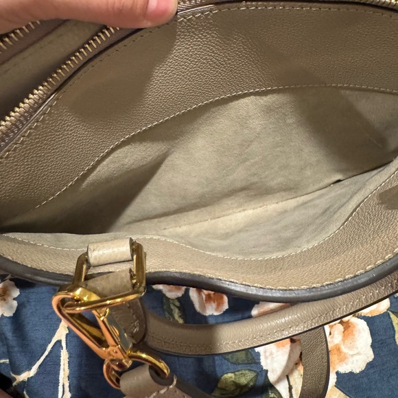 Louis Vuitton Gray Satchel with Embossed Monogram - Picture 11 of 16